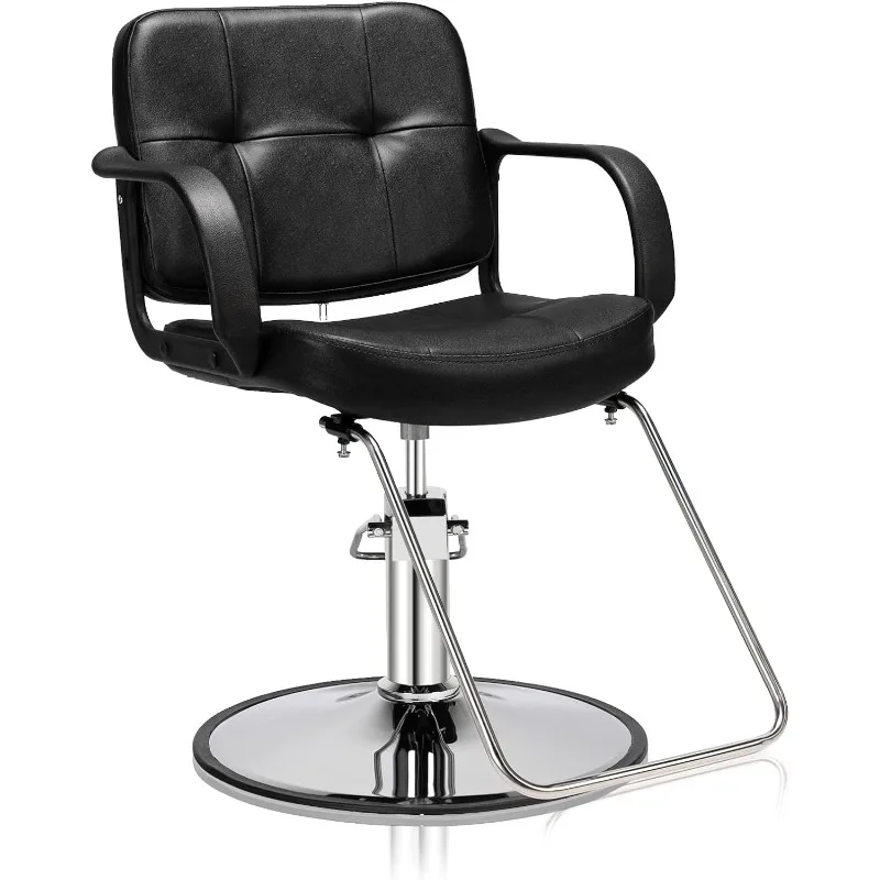 Styling Chair Heavy Duty for Stylist Hair Cutting, Hydraulic Barber Swivel Chair, Hairdressing Tattoo Beauty Spa Equipment