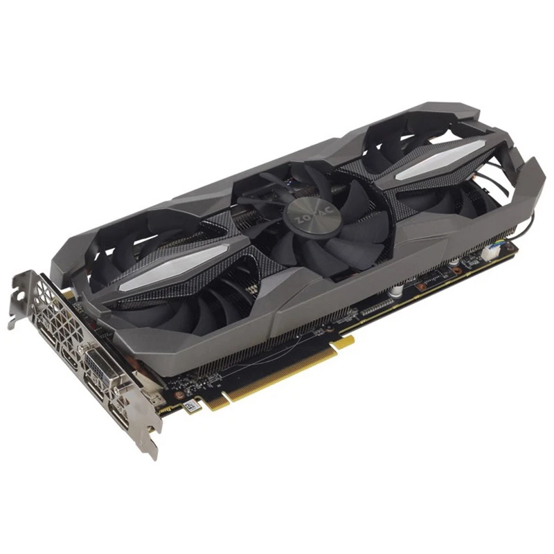 Imagem -02 - Zotac-placas Gráficas Geforce Gtx 1070ti 8gd5 Plus Gtx1070ti 8gb Gtx 1070 ti 8g para Placa de Vídeo Nvidia 8008mhz 1607 1683mhz Usado