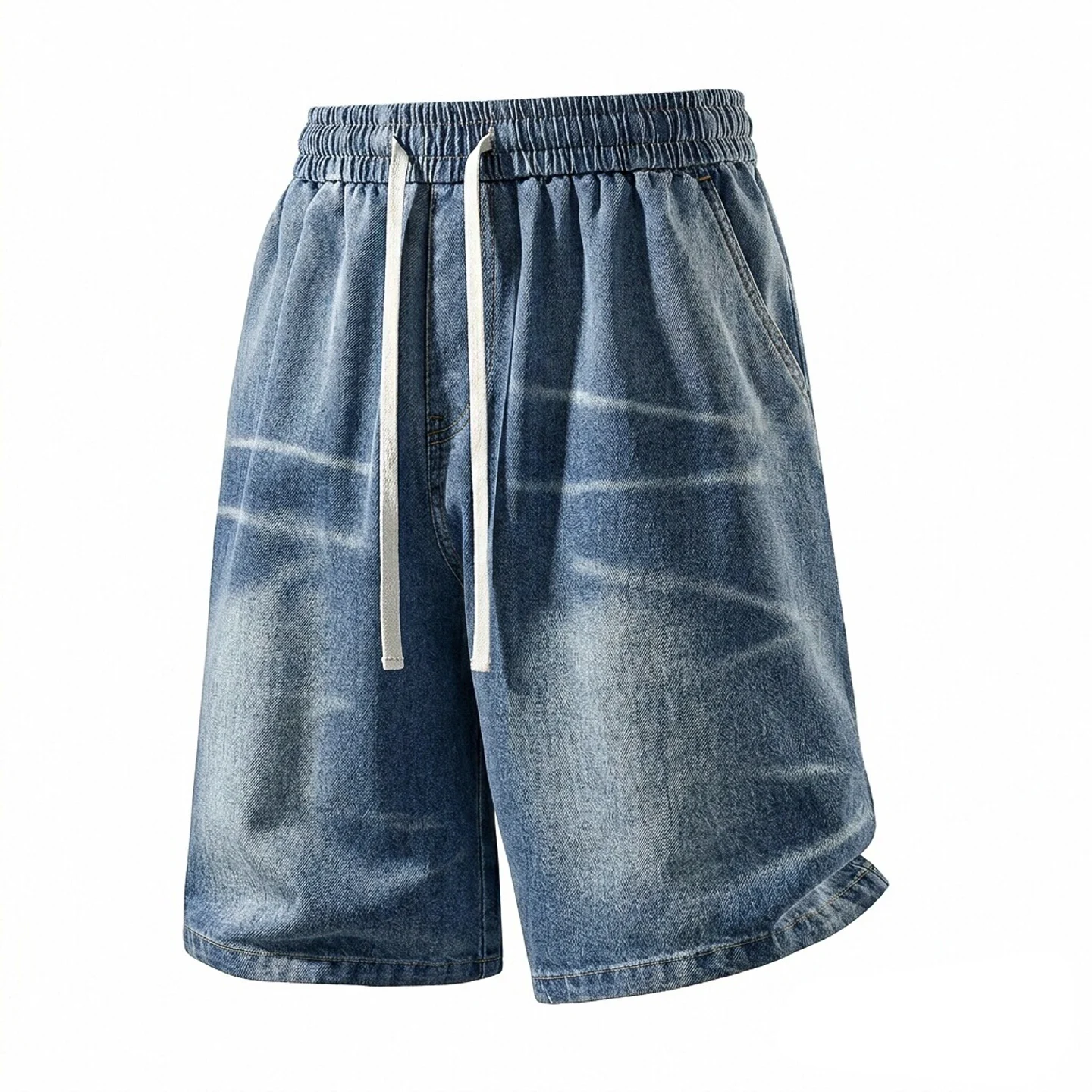 

Men's Denim Shorts Summer Fashionable Breathable Cotton Blend 5 Point Pants Streetwear Daily Commute Urban Shopping Casual Men