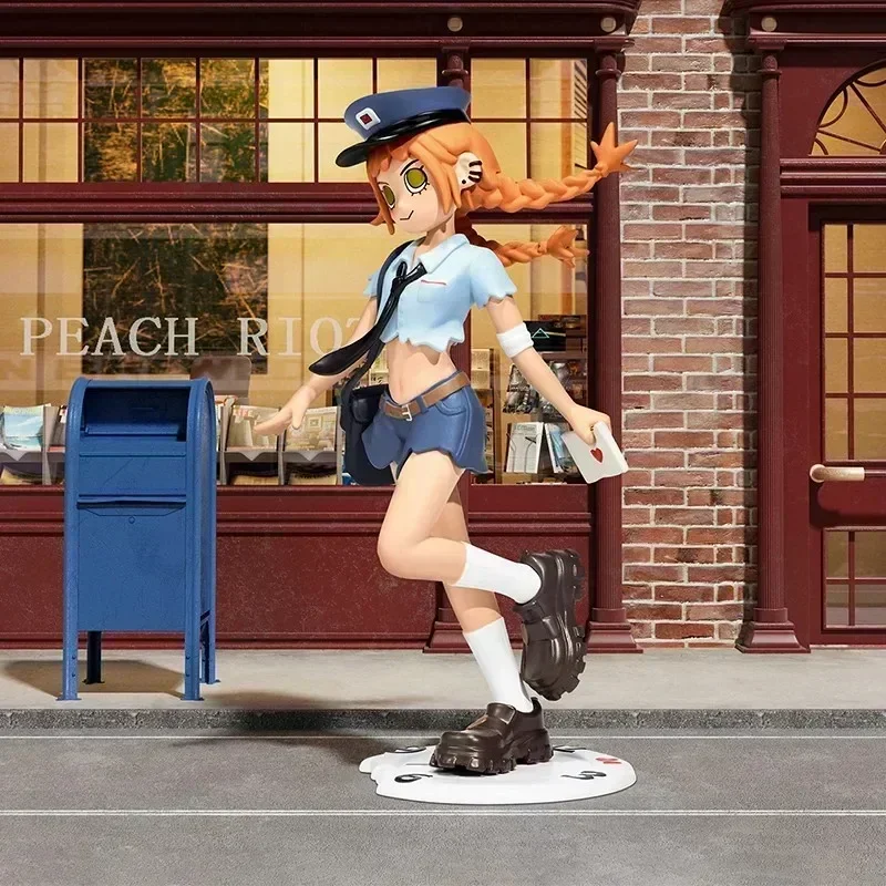 

POP MART Peach Riot Rush Hour Series Kawaii Anime Action Figure Blind Box - Surprise Mystery Doll for Girls
