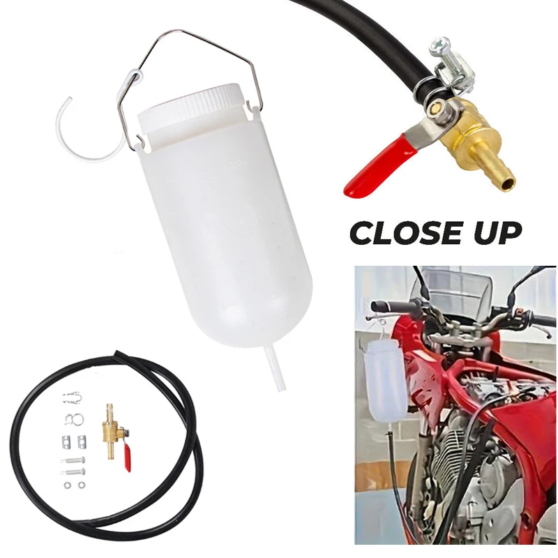 

1 Set Universal Motorcycle Fuel Tank Portable Tool 1 Litre For Motorcycle Bicycle Auxiliary Petrol Repair Tool Accessories Part