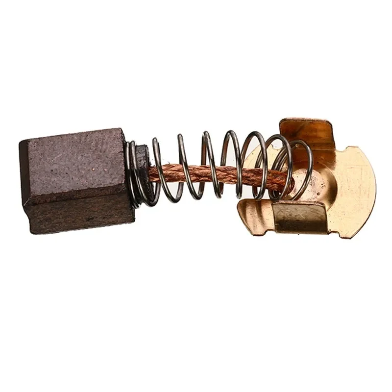 Spazzola di carbone 2Pcs 7x7x10mm per smerigliatrice angolare Makita 18V CB-430 BGA450 BGA452 DGA452 GA400 BGA402 A452Z parte dell'utensile elettrico