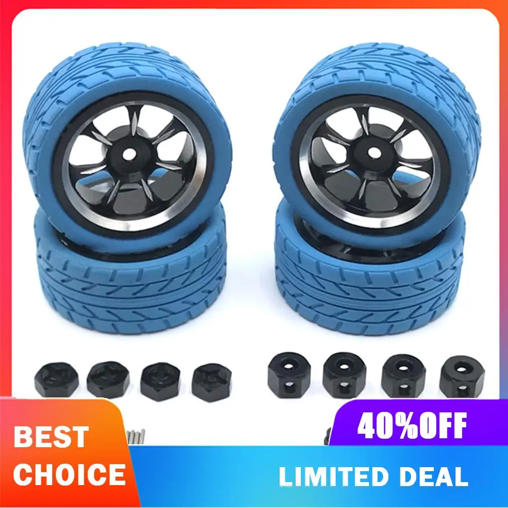 

RC Model Crawler Car Wheel Hub Simulation Upgrade Automobile Part Assembly Wheels Rim Replacement for A949 A959 A969 A979