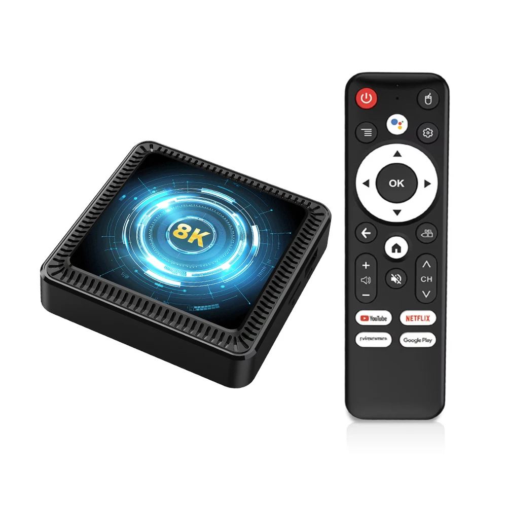 Q19 Smart TV Box Android 16 Allwinner H618 8GB 128GB 256GB Mediaspeler Google Assistent BT6.0 Wifi 5G 8K Zeer Snelle Set Top Box - afbeelding 2