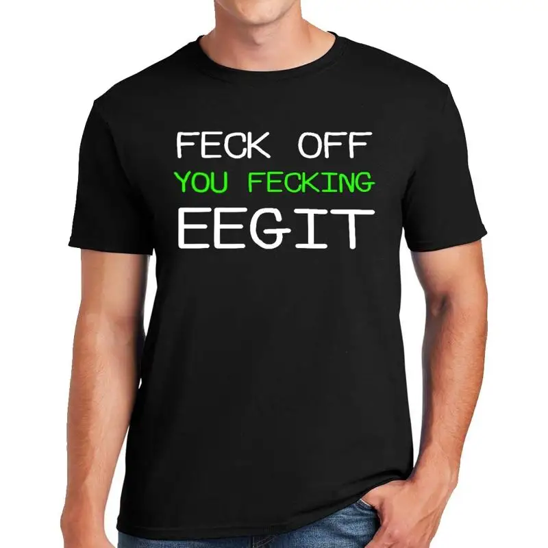 

Футболка Fecking Eegit с забавной шуткой, новинка, мужская и женская рождественская подарочная футболка