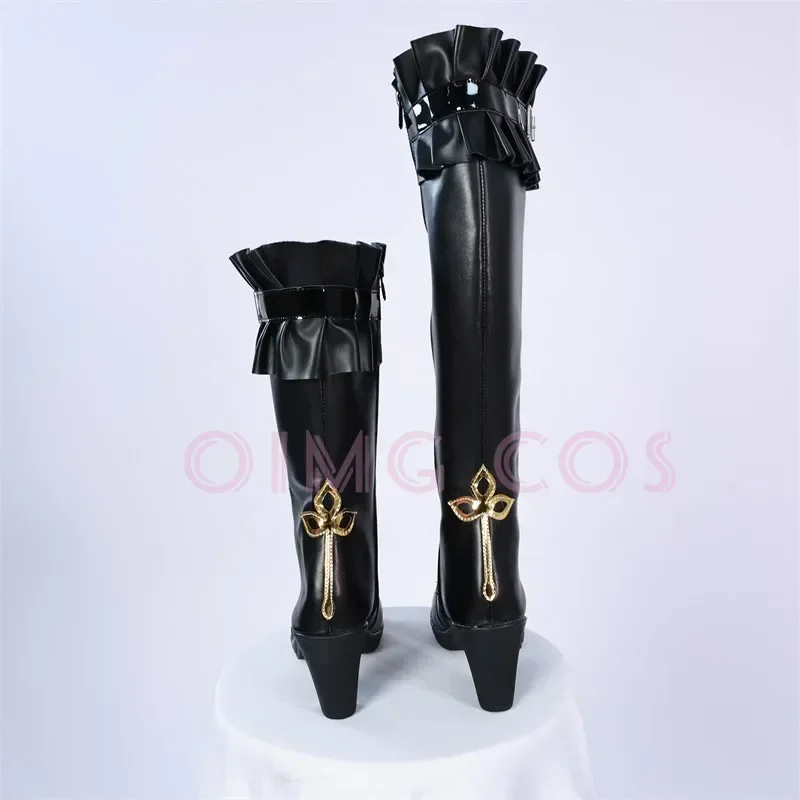 Honkai Star Rail Big Herta Cosplay Halloween pour hommes chaussures jeu Style Anime chinois