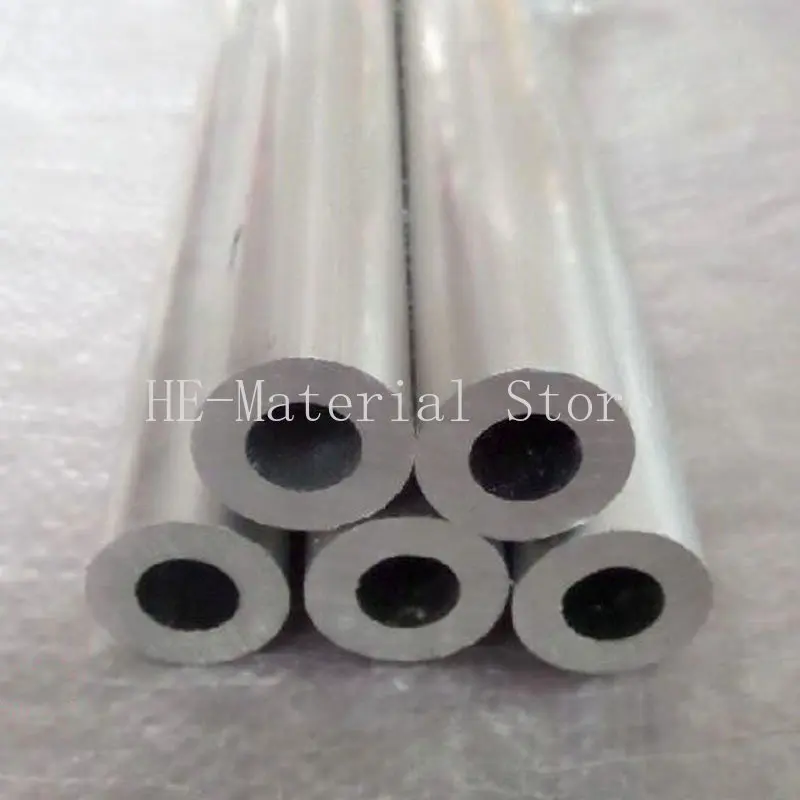 1Pcs Length 100mm 6061 Aluminium Alloy Tube OD 21mm Hollow Round Aluminum Pipe ID 7/8/11/12/14/16/17/18/19mm