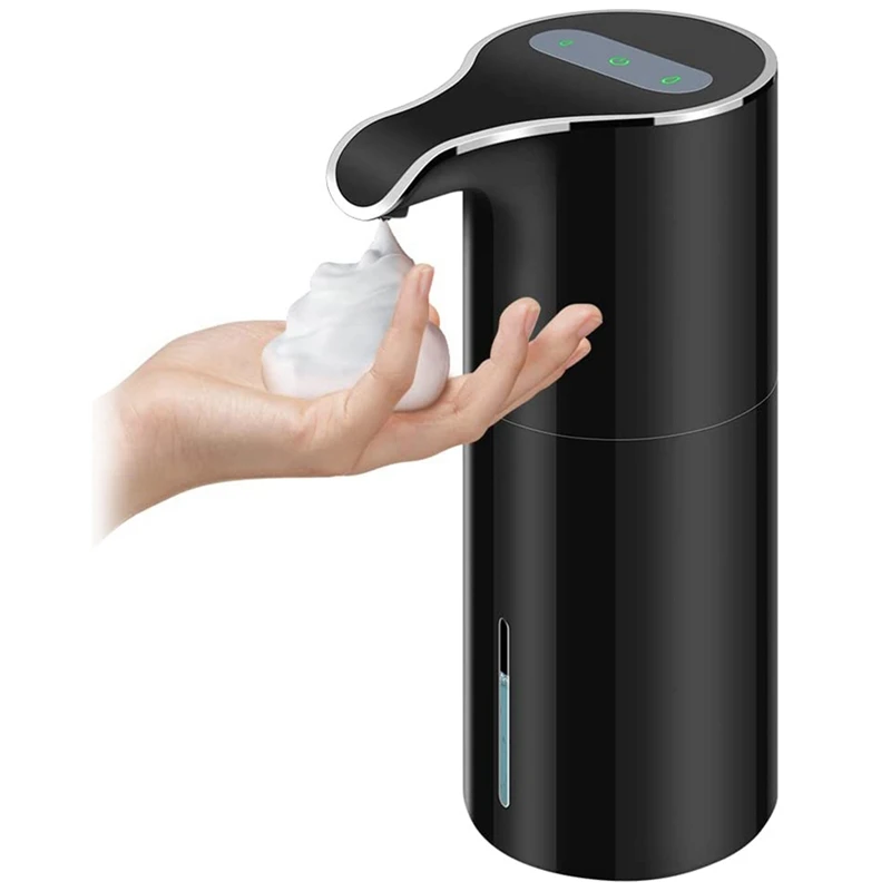 

Soap Dispenser Automatic - Touchless USB Rechargeable Electric Foam Soap Dispenser Adjustable Waterproof 450 ML