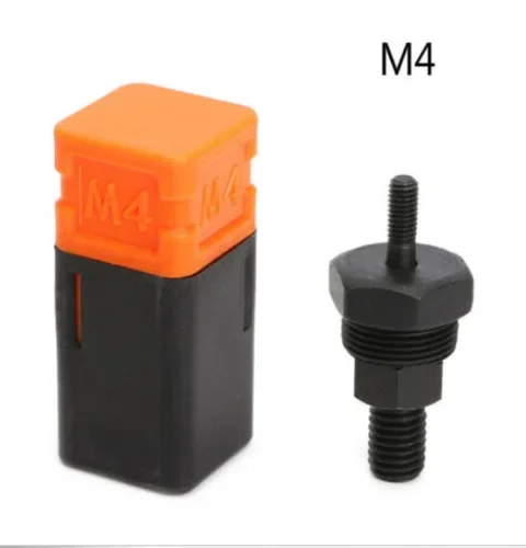 Imagem -03 - Manual Porca Rebite Armas Cabeça Dicas Mandril e Nariz Peças de Aço Liga Acessórios Ferramentas Manuais m3 m4 m5 m6 m8 M10 M12
