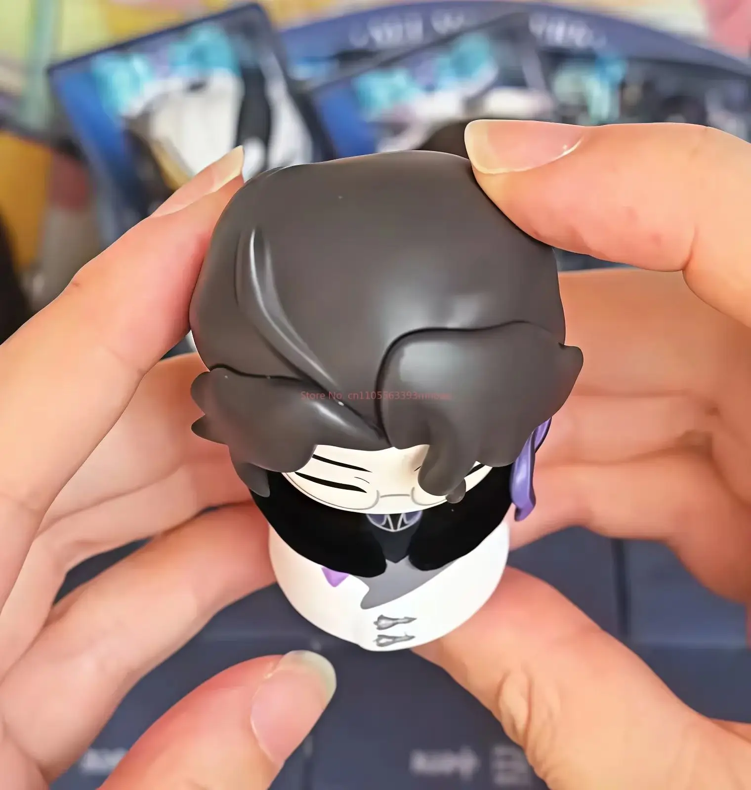 Mihoyo Genshin Impact Fatui Harbinger Q Version Serie Blind Box Desktop Mini Puppe Modell Spielzeug Trend Dekoration Überraschung Geschenke – Detail 16