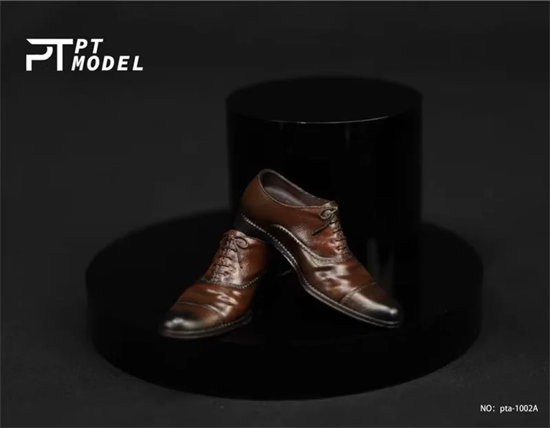 

PTMODEL 1/6 Male Soldier Fashion Vintage Leather Shoes Model Accessories Fit 12'' Action Figure Body In Stock