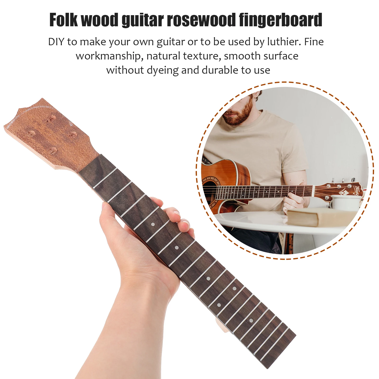 

Ukulele Fretboard Neck Finger Delicate Electric Guitar Useful Accessories