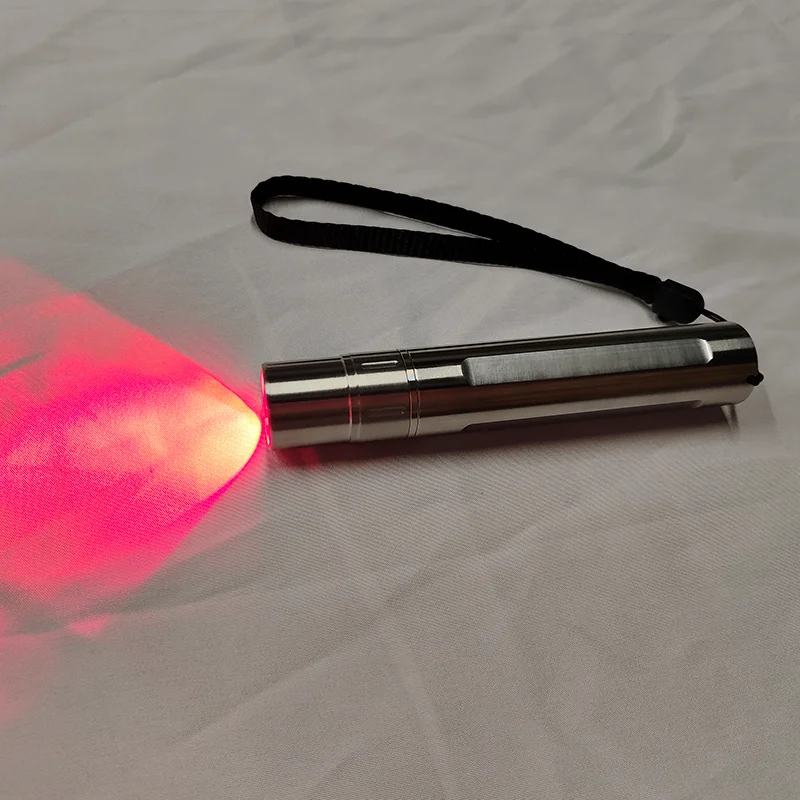 Customized Red Light Therapy Pulse 630nm 660nm 850nm Led Therapy Light Red Near Infrared Handheld Torch