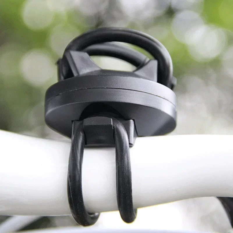 Bicycle Light Clip Holder 360° Degree Rotation Handlebar Clip for LED Flashlight Mountain Bike Front Flash Torch Light Bracket