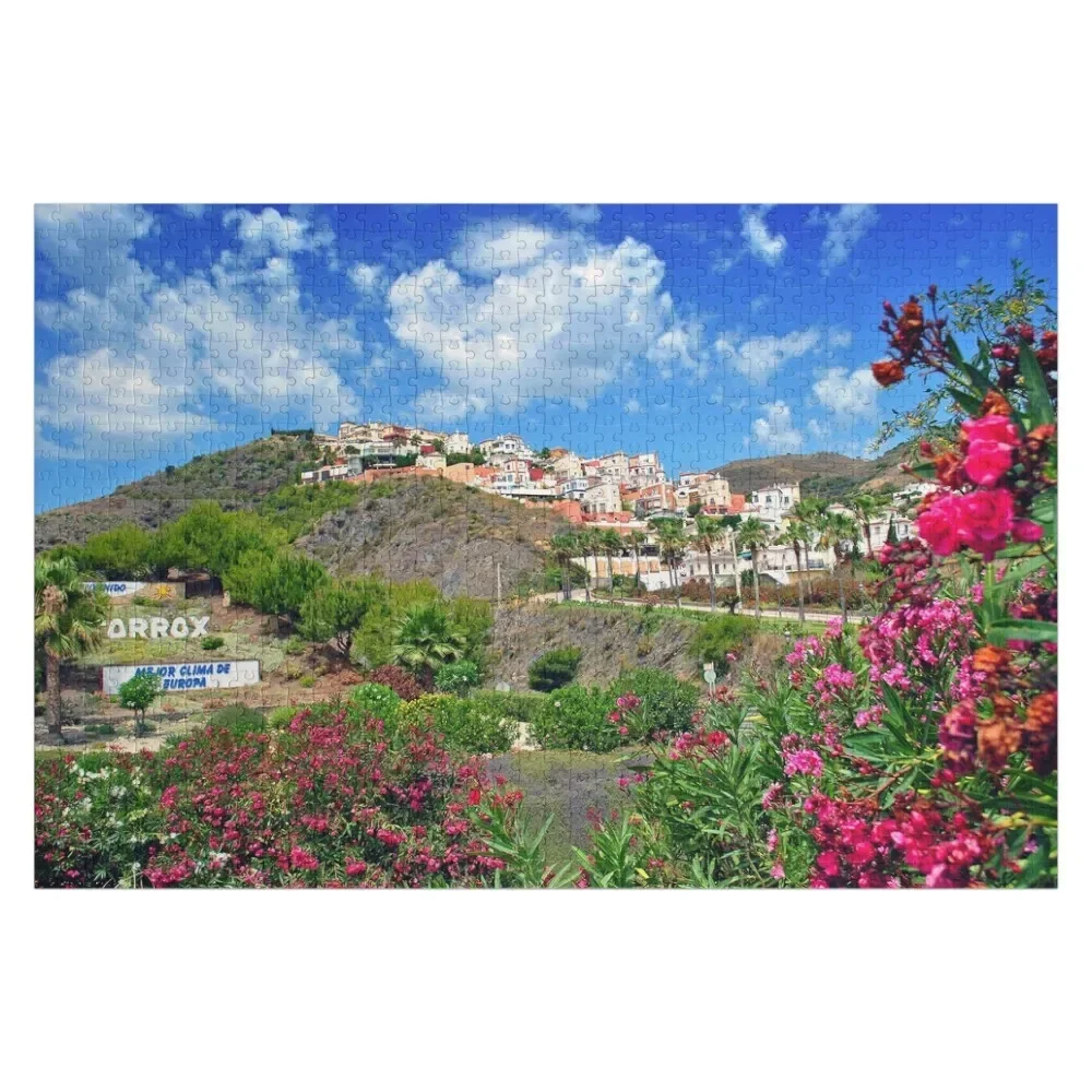 

Torrox Costa Del Sol Andalusia Spain Jigsaw Puzzle Wood Animals Personalized Gift Married Puzzle