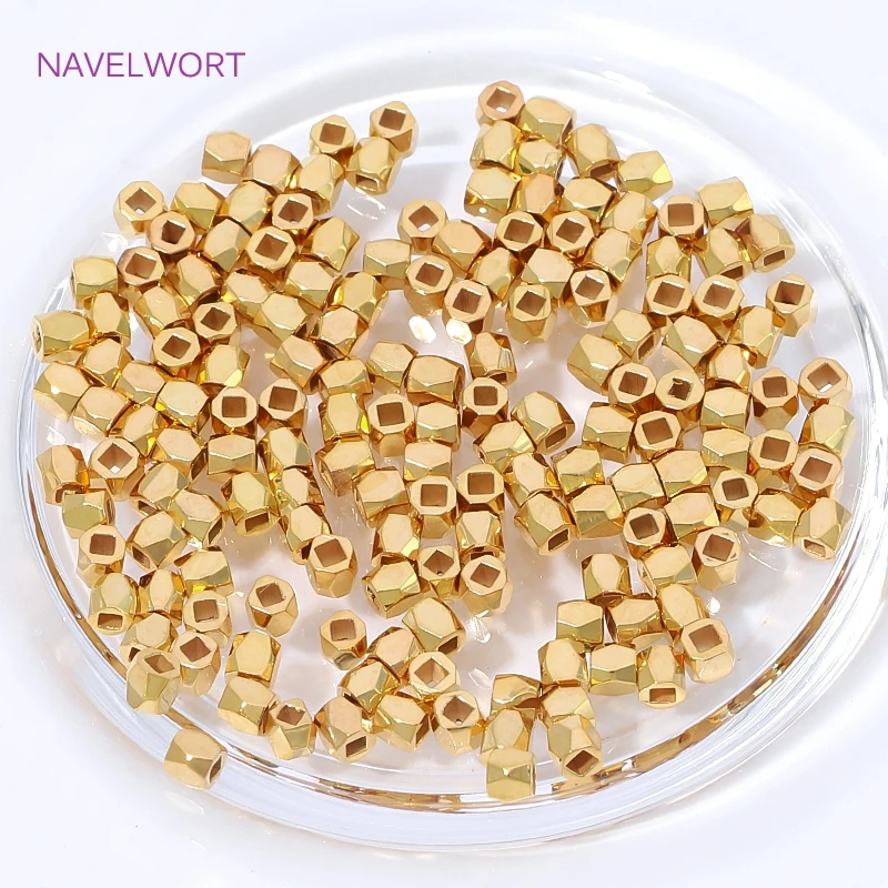 خرز فاصل مطلي بالذهب عيار 18 ق - مراجعة Jewelry Making Items وسعره