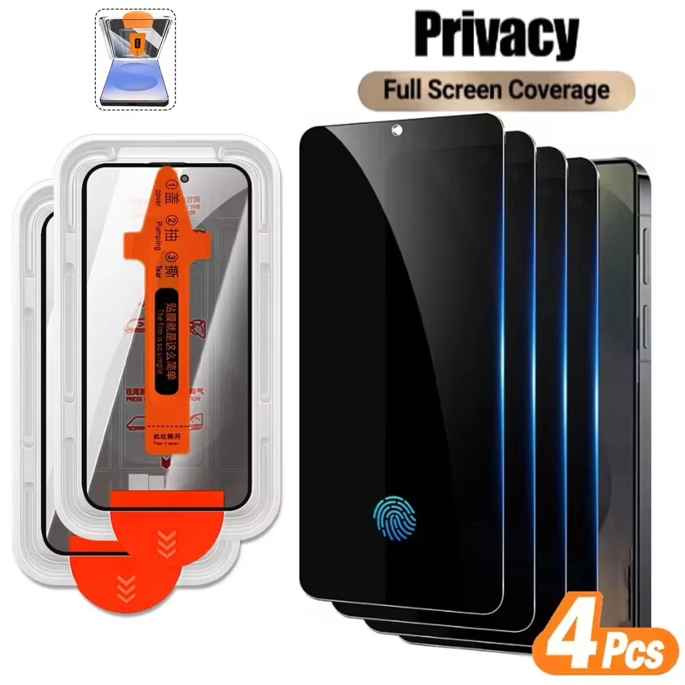 

Защитное стекло Privacy для Samsung Galaxy S25 S26 Ultra S22 S23 S24 Plus, без пыли, антишпионское, с поддержкой разблокировки по отпечатку пальца