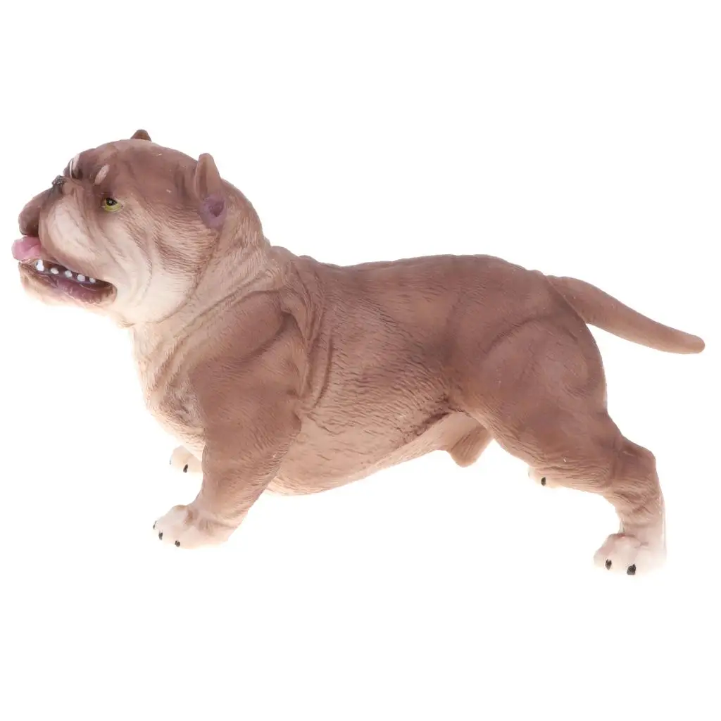 Wild/Farm Animal Simulation Animals Action Figure Pet Dog Model Kids Educational Learning Nature Playset Toy #B