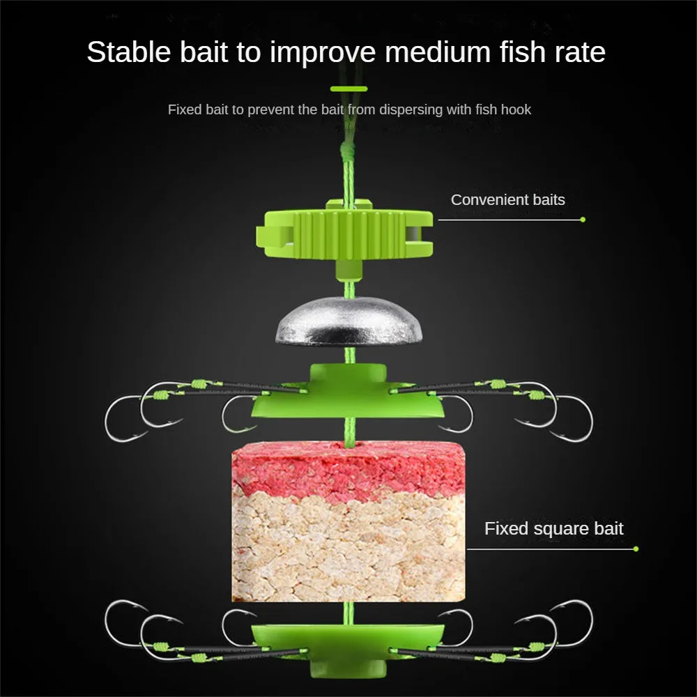 Bait Holder Convenient Fixed Bait Simple Operation Not Easy To Damage Explosion-proof Reliable Fishing Equipment Bait Connector