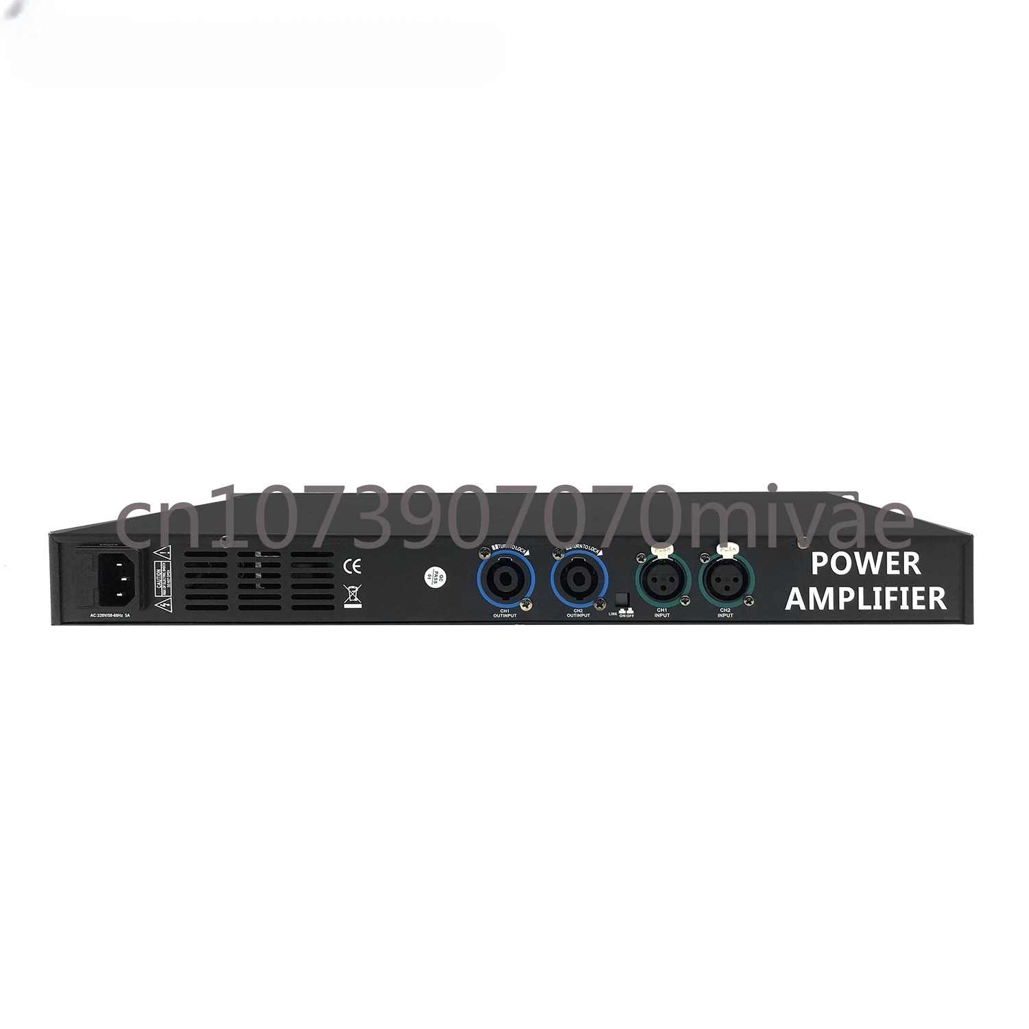 Professional Power Amplifier Stage Performance 2 Channels Digital Karaoke Amplifiers