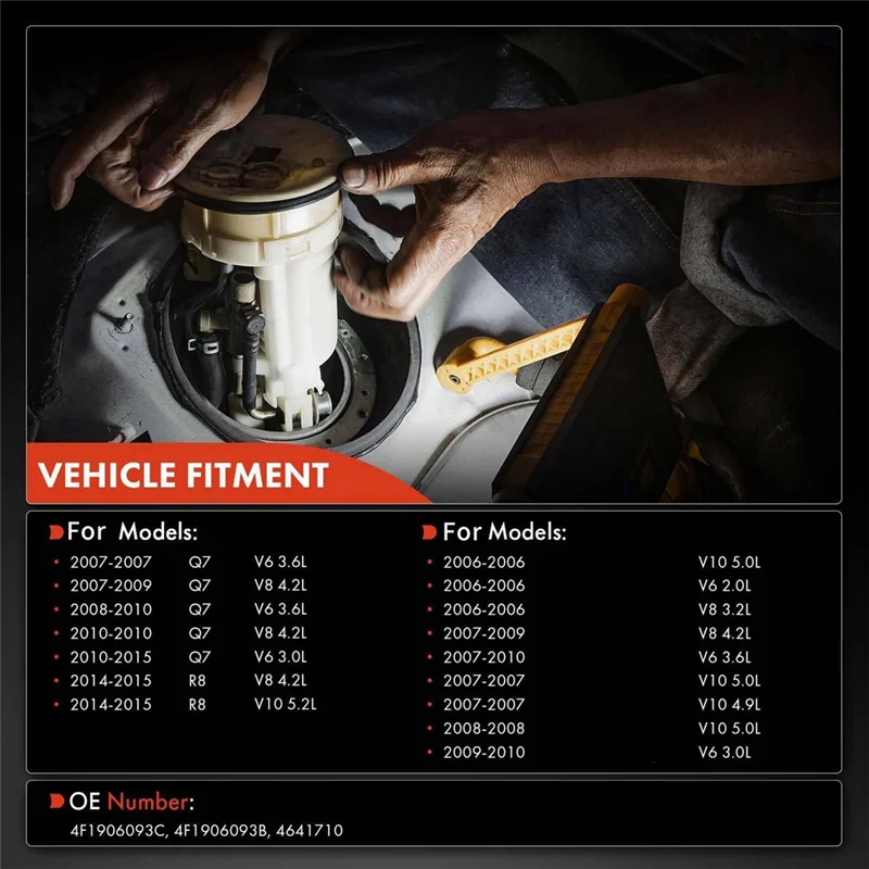 

AS-Car Fuel Injection Control Module For Q7 2007-2015 Touareg 2006-2010 4F1906093C, 4F1906093B Parts Accessories