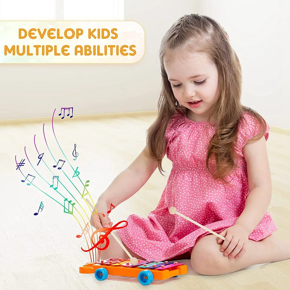 bacchetta 20 pezzi Bacchette in legno Percussioni Glockenspiel Bacchette per xilofono Bacchette in legno Piccole bacchette musicali Carillon, 8,2 pollici