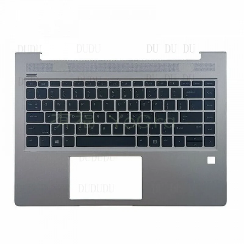 

D New Palmrest Upper Case w/US Backlit Keyboard For HP Probook 440 G6 L44588-001