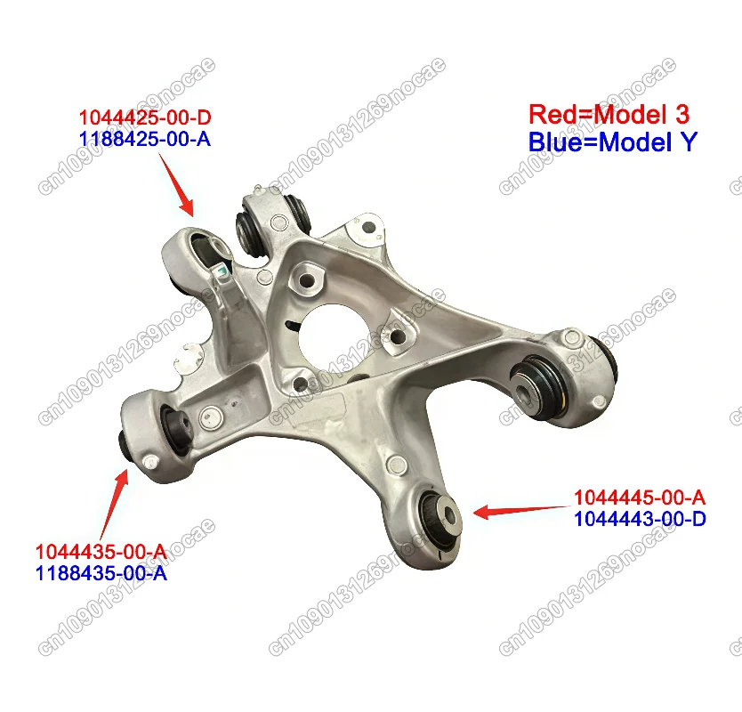 NEW Control Arm Bushing Rear Suspension Rubber Sleeve Knuckle Bushing For Tesla Model 3/Y 1188425-00-A 1188435-00-A 1044443-00-D