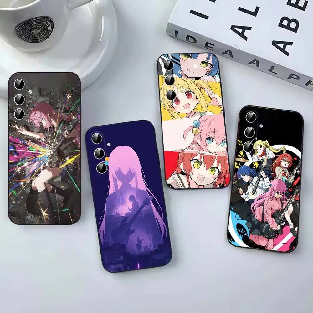 Anime Bocchi the R-Rock! Fashion Phone Case coque Cover For Samsung Galaxy A12 22,32,52,53,71,73, Note9,10,20 Ultra