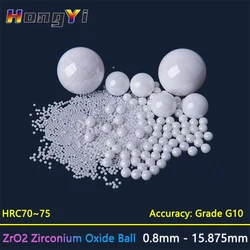 ZrO2 Ceramic Bearing Balls Zirconium Oxide Ball G10 Precision 0.8 1 1.2 1.5 1.588 1.984 2 2.381 2.5 2.778 3mm to 15.875mm