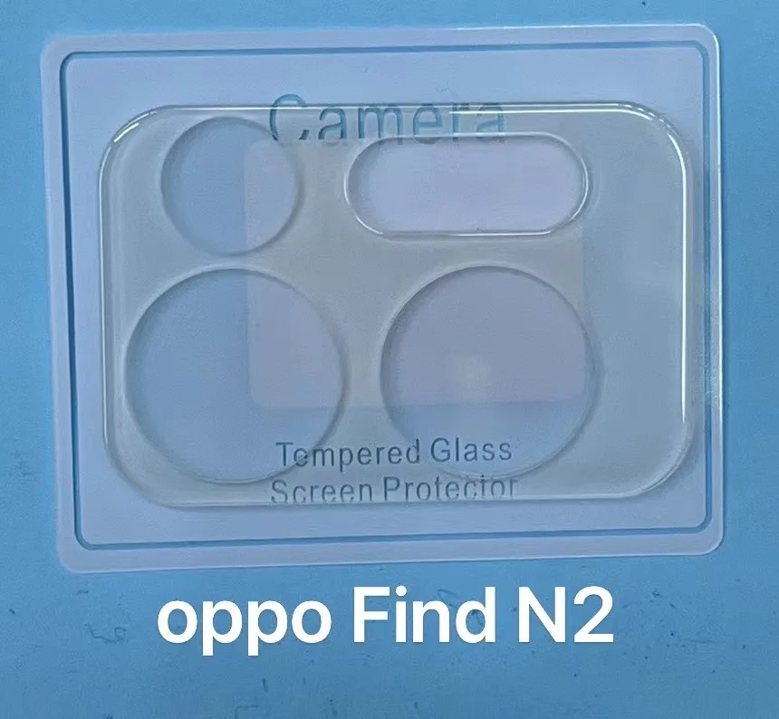 Back Lens Glass Protectors for Oppo Find N2 Flip Phone Camera Protective Glass For Oppo Find N2 Small Back Screen Glass 5Pack