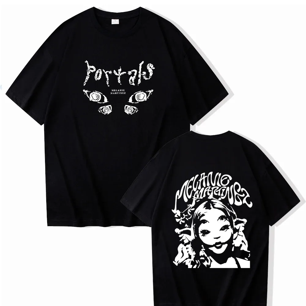 Hot Melanie Martinez Portals T-Shirt Hip Hop T-Shirt Clothes Comfortable Fashion Breathable Children's Tshirt Short Sleeve Tops