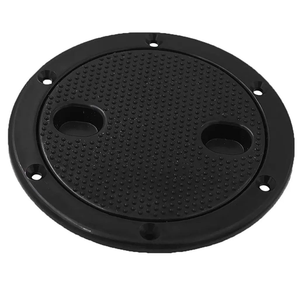 

Boat Deck Plate 6 Inch Engineering Plastic Non Slip Inspection Hatch for Boating Sailing Access Hatch