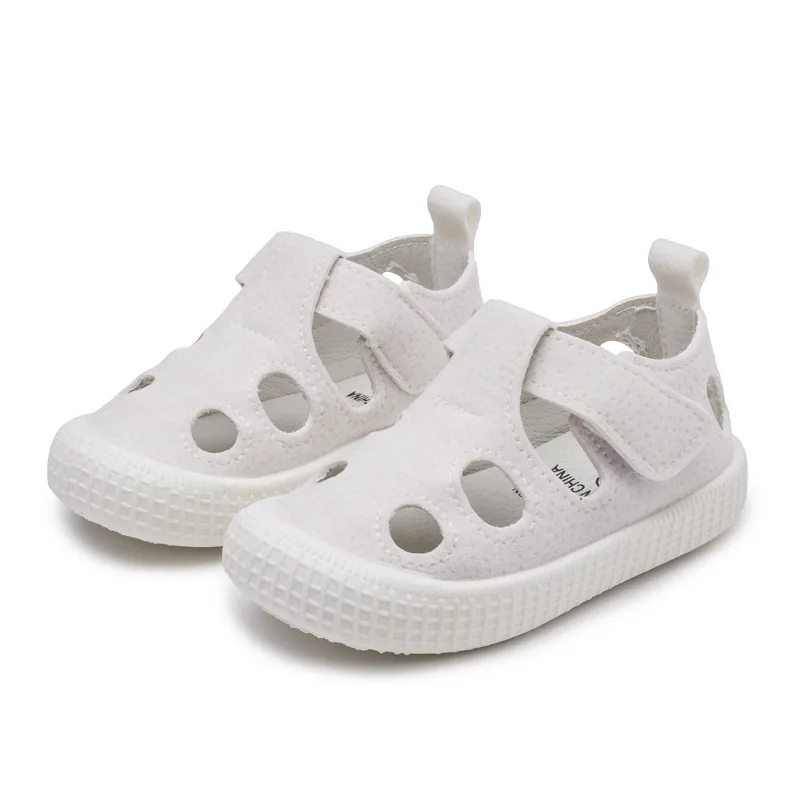 30 Kids Sandals Girls Boys Cut Out Sneakers Breathable Children Sports Shoes Closed Toe Baby Toddlers Beach Sandalias Soft Flats