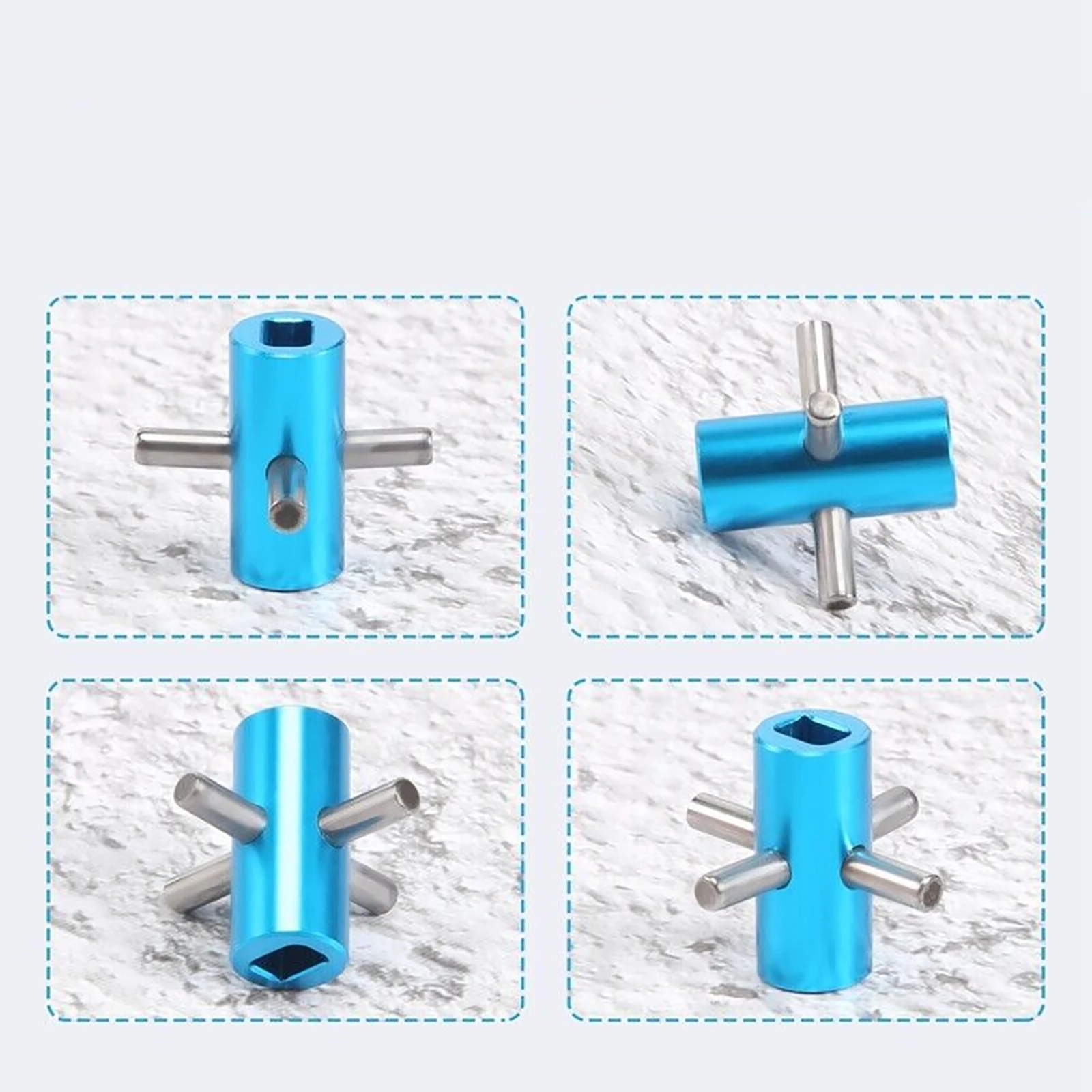 1Pc Aluminium Alloy Differential Fixed Shaft Replacement Spare Part For Tamiya TT-02 TT02 1/10 RC Car Accessories Repair Part