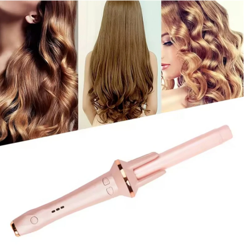 

Новая модная автоматическая плойка для завивки волос 28 мм с технологией отрицательных ионов: крупные локоны без повреждения волос