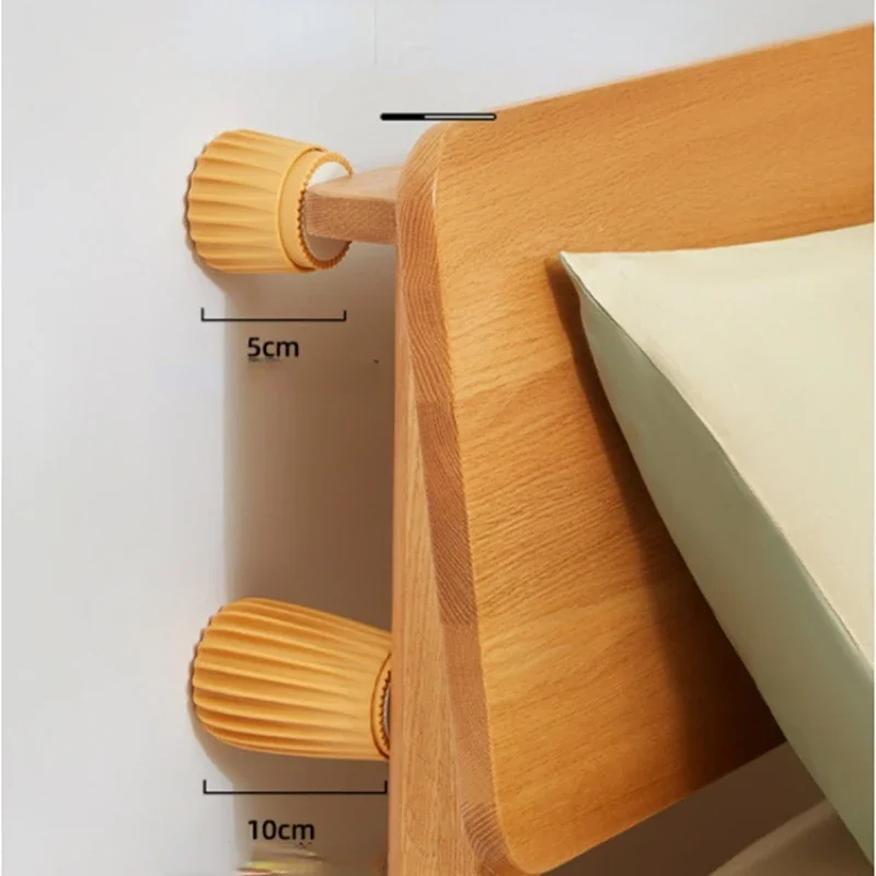 No Punching Bedside Anti-collision Holder Furniture Shock-absorbing Anti-collision Pad For Bed Fixing To Prevent Shaking Bracket