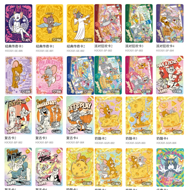 Genuine KAYOU Tom And Jerry Happy Enemies Collection Card – Multifarious Edition 1 For Anime Fans