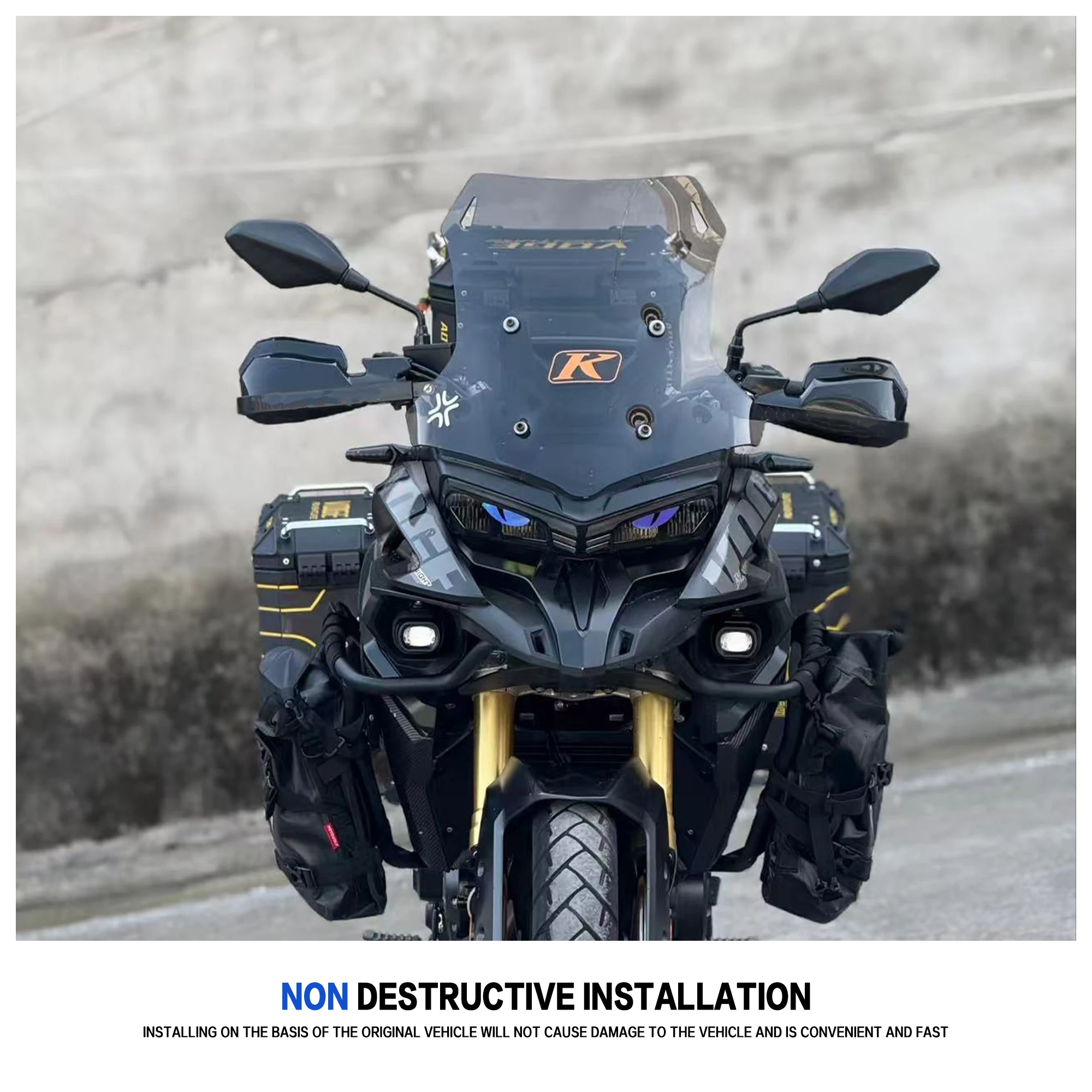 Для Voge DS625X DS525X мотоцикл ds625x новый алюминиевый сплав, защита для рук, защита для лобового стекла, защита руля