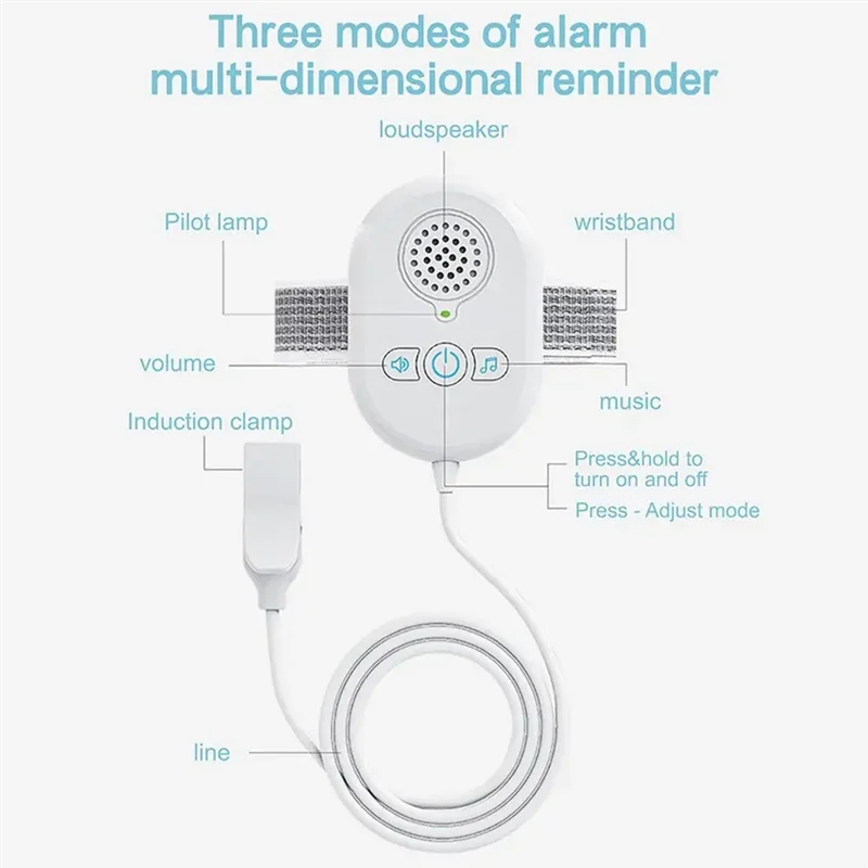 

ABKS-For CHILDREN Pee Alarm With Bedwetting Sensor-Loud Sound & Vibration For Potty Training Bedwetting Monitor
