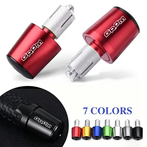 Contrapesos para manillar de motocicleta, tapas de empuñadura, accesorios para Honda GROM125 MSX125 MSX GROM 125 2013 - 2024 2023 2025