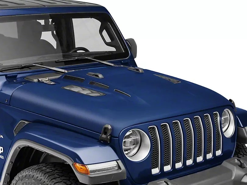 Gobison Hood Bonnet Car Offroad 4x4 Auto Accessories Car Hood for jeep wrangler  JL JT