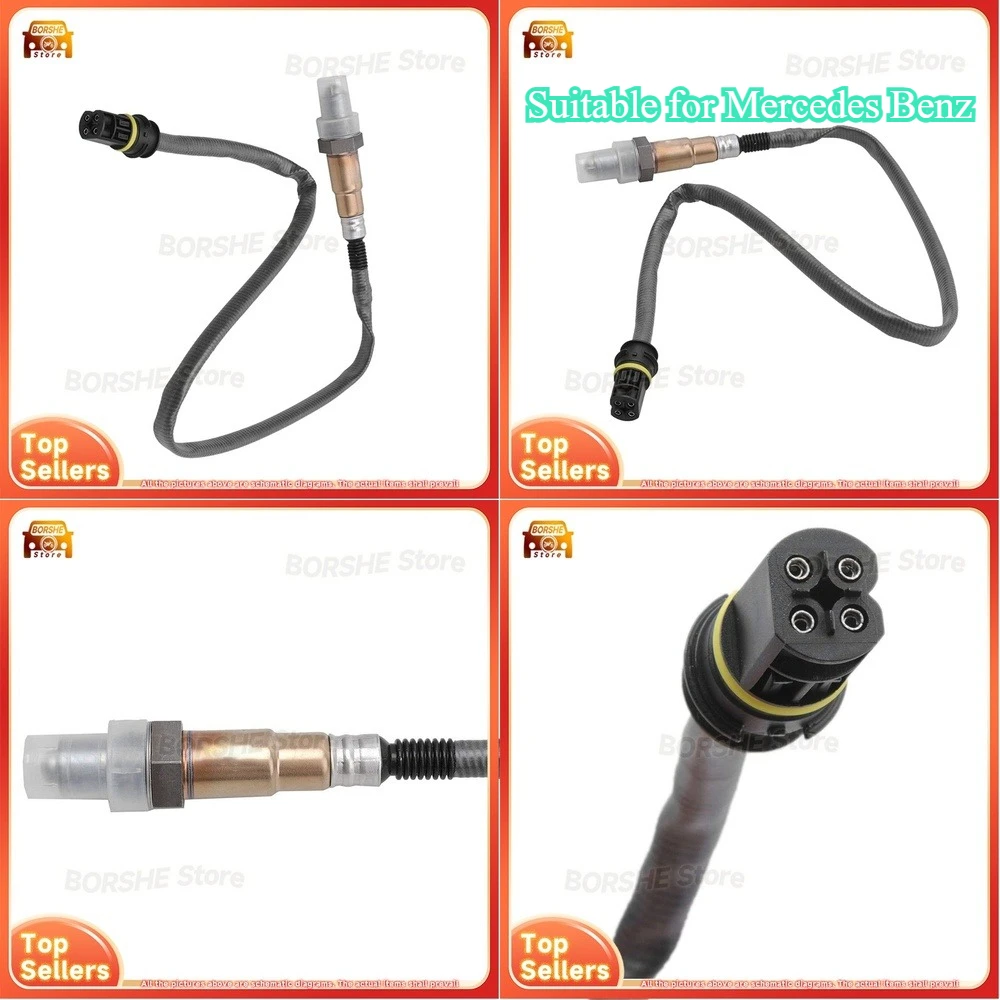 

2026 Suitable for Mercedes Benz Oxygen Sensor 0015400517 0258006273 0258006272