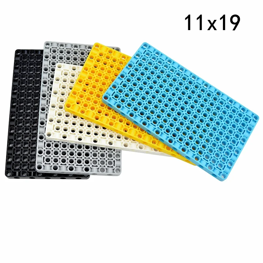 DIY Building Blocks High-Tech Beams Bricks Special Parts 39369 Technical Base Frame Panel Plate 11x19 Kid Educational Toys Gift