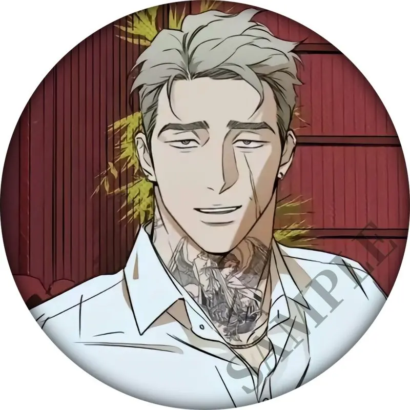 Korean BL Manhwa Wetsand Cosplay Badge Anime Brooch Pin Accessories For Clothes Backpack Decoration gift