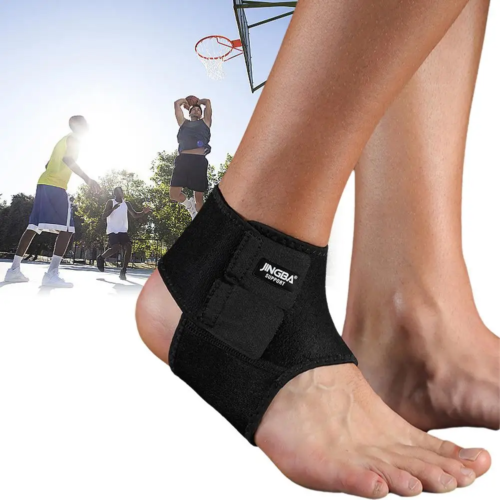 1 PC Sport Ankle Stabilizer Brace Compression Ankle Support Tendon Pain Relief Strap Foot Sprain Injury Wraps Running Basketball