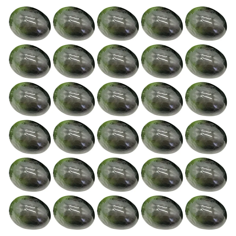 

30Pcs Artificial Simulation Olive Fake Olive Lifelike Fruit Decor Table Centerpieces Photo Props Storefront Home Decoration