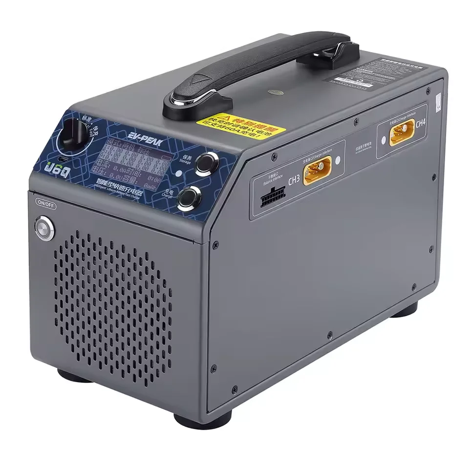 VoidFly High Quality EV-PEAK U6Q Lithium Battery Charger 3000W 60A Smart 6S-14S Balanced Charger For LiPo LiHv
