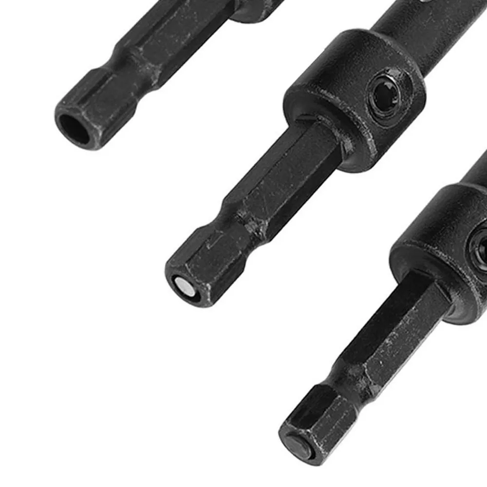conjunto-de-4-brocas-escareadoras-de-metal-duro-com-haste-hexagonal-de-1-4”-e-profundidade-ajustavel-inclui-chave-allen