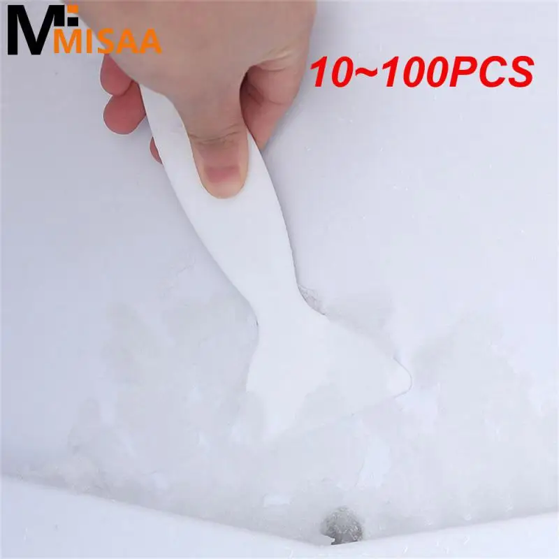 10~100PCS Deicing Shovel Freezer Deicer Ice Artifact Tools Ice Scraper Durable Material Smooth Handle Useful Fridge Tools